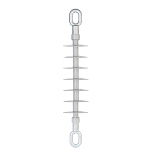 Isolador Deadend Composto 33kV com Olhos Ovais (Alum&iacute;nio / Ferro)